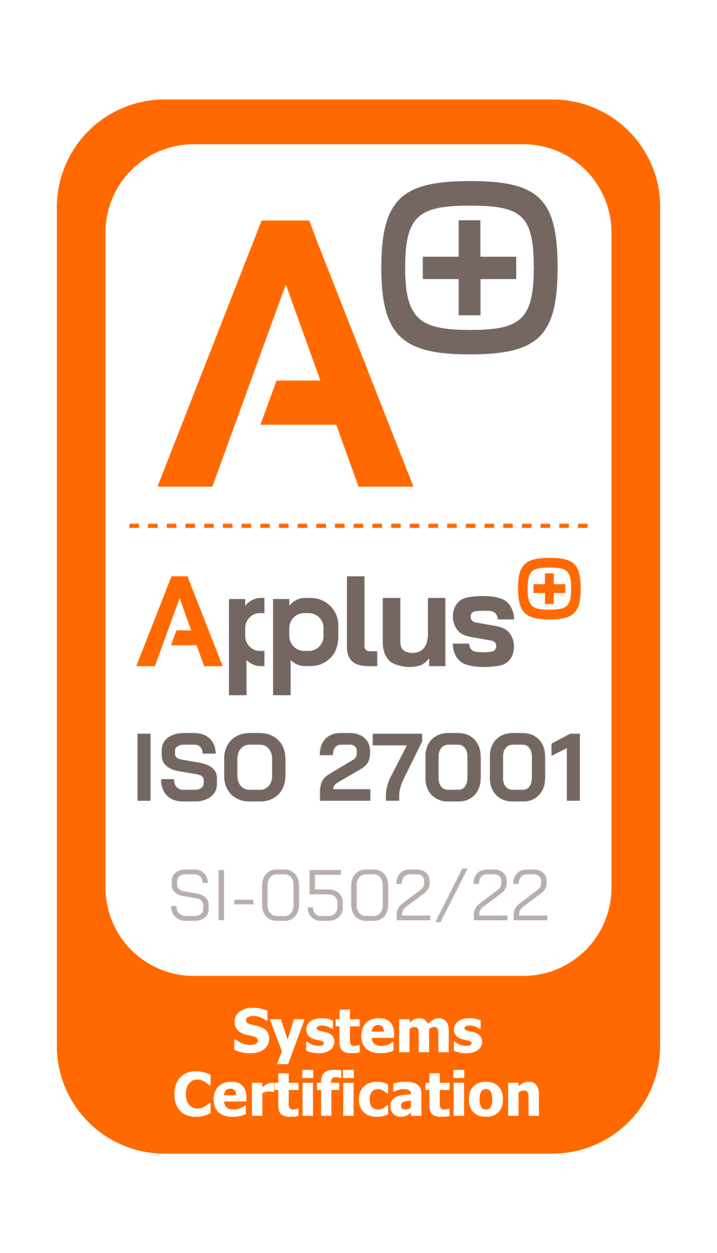 Sello ISO 27001/2022