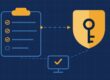 Plan de respuesta a incidentes: checklist del plan, escudo con llave de identidad y plan probado